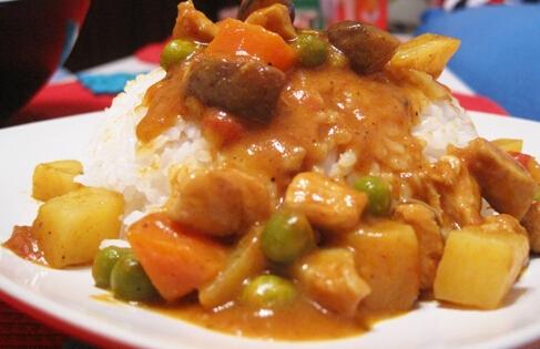食谱：印度咖喱饭的做法